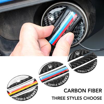 Крышка топливного бака из углеродного волокна, декоративная наклейка для Volkswagen VW Passat Tiguan T-Roc Golf Jetta Sharan Scirocco EOS T-Cross