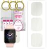 3x гидрогелевая защитная пленка apgo MATTE для Ulefone Watch Pro, гидрогелевая пленка, с позиционирующим слоем, простая установка