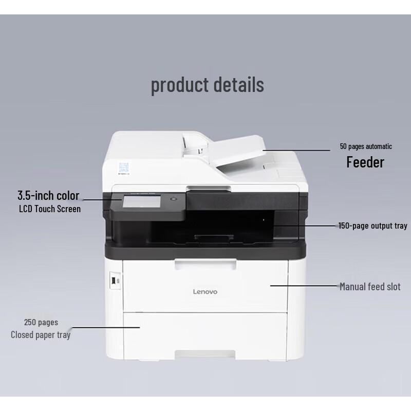Lenovo CM7810DXF Pro Color Multifunction Printer CN plug (adapter included)