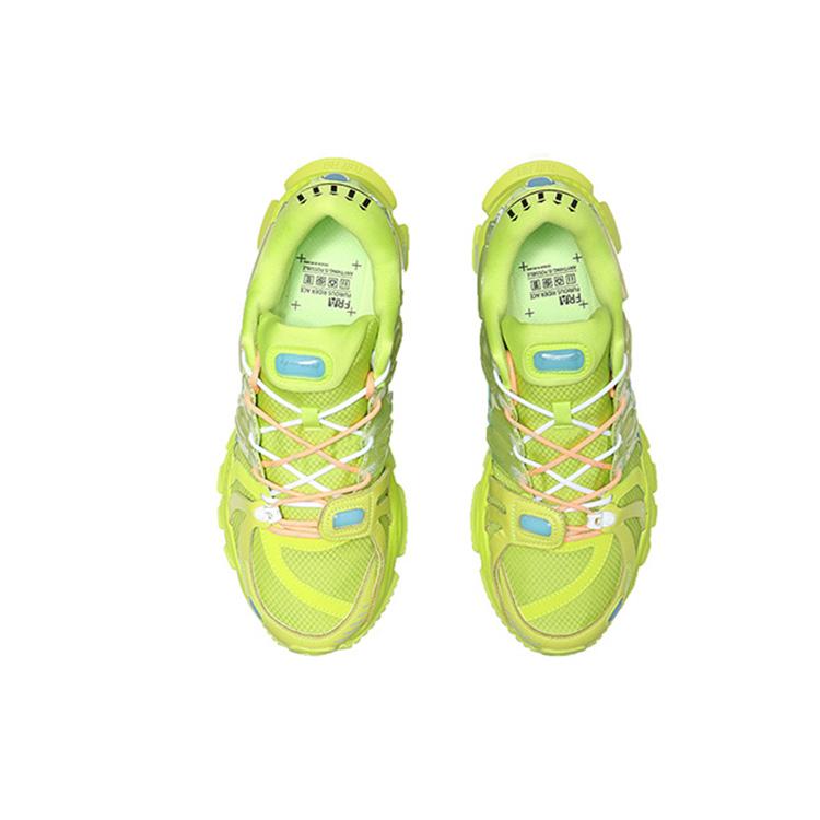 Li Ning Furious Rider 2019 Беговые кроссовки Мужские Низкие Зеленые ARZP009-5