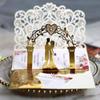 10 Pack 3D Pop Up Cards Wedding Invitations Anniversary with Unique Bride & Groom Holding Hand Design for Bride and Groom In Wedding Party