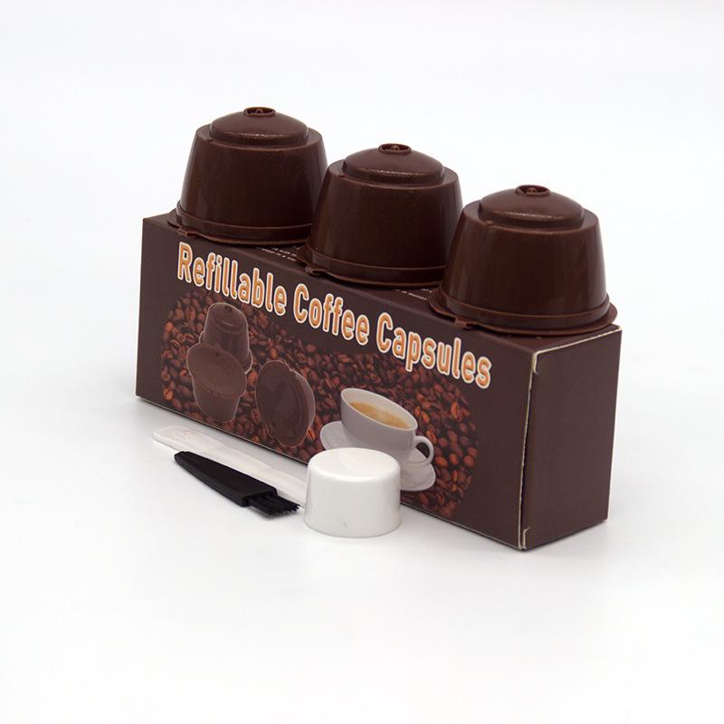 Многоразовая кофейная фильтр-чашка для капсул Nespresso Dolce Gusto