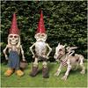 Skeletal Men, Women & Dog Resin Halloween Garden Ornaments