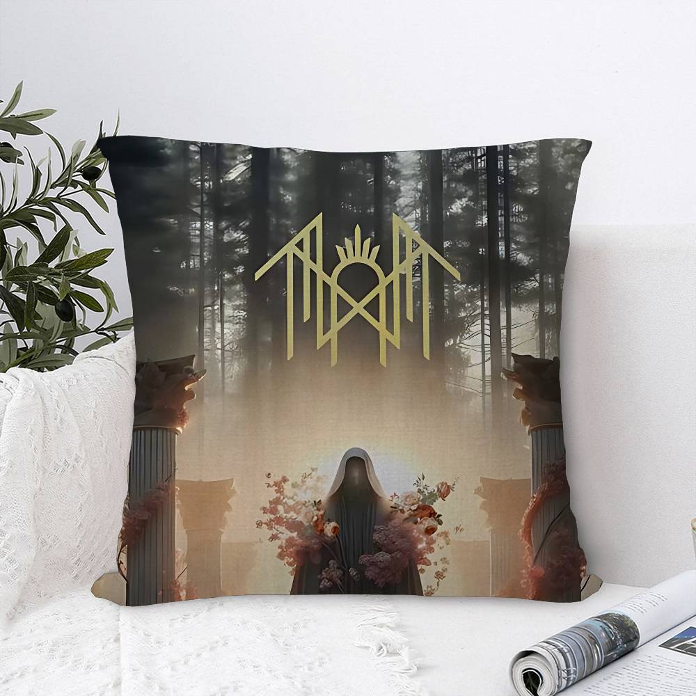 Popular Band SSleep TToken Cushion Cover Pillowcase Upholstery Sofa Throw Pillow Home Decor Pillowcas