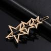 Gift Hair Accessories Shiny Hairgrip Snap Barrette Metal Hair Pin Girls Hair Clips