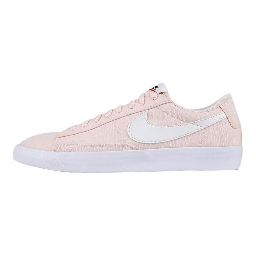 Nike Кеды Blazer Low Canvas Розовые Белые Обувь для скейтборда CI1169-600