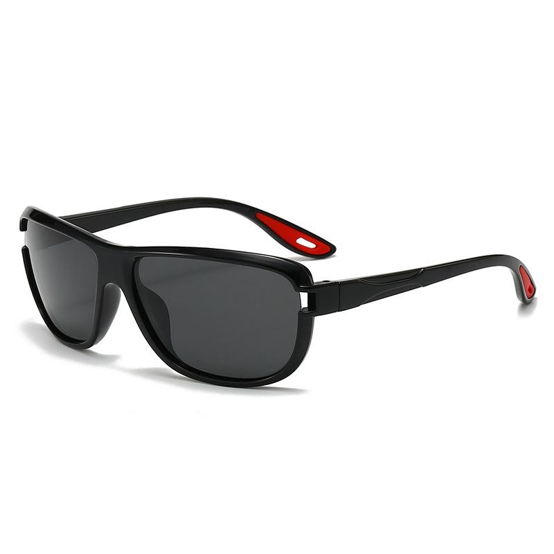 Модные поляризованные солнцезащитные очки, полые цветные солнцезащитные очки, ветрозащитные спортивные очки для езды на открытом воздухе