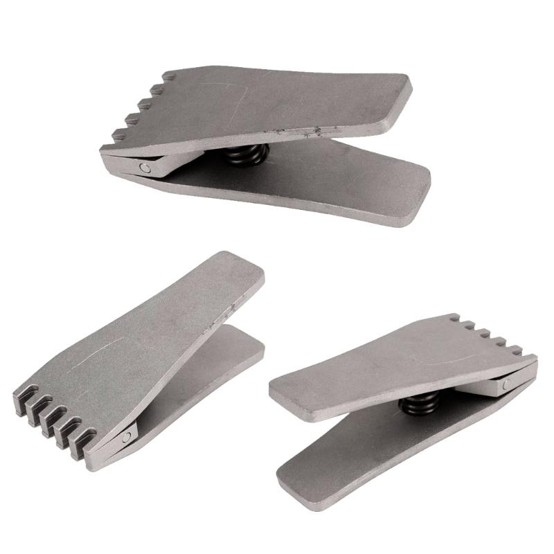 Accurate Badminton String Clamps Tool Adjustable Tightness Control Durable Zincs Alloys Sports Accessory