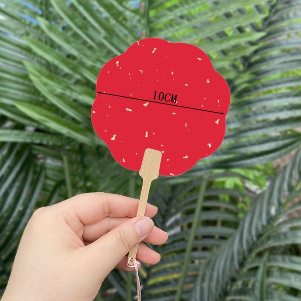 Мини-групповой веер Xuan бумажный веер двухсторонний пустой маленький веер расписанный вручную креативный веер DIY лакированный веер ручной веер рукоделие