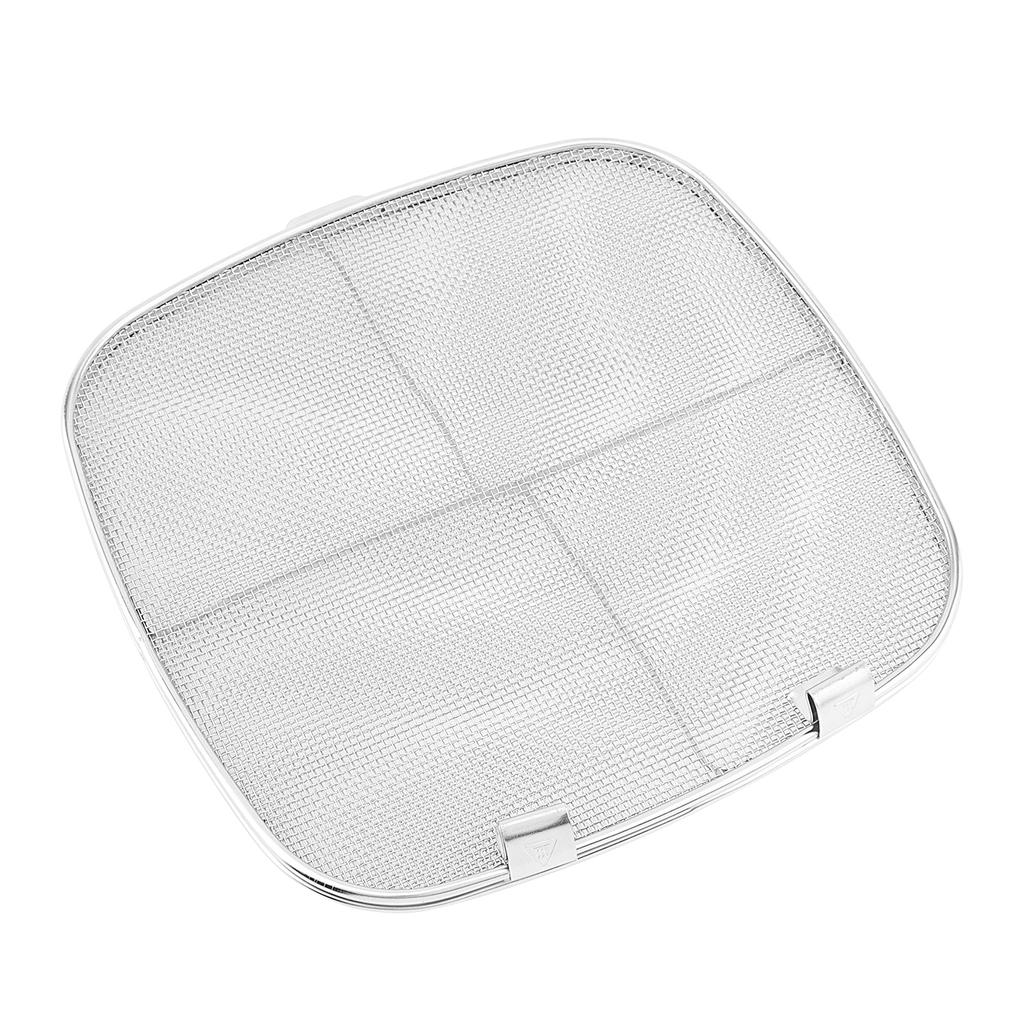 Stainless Steel Removable Splatter Shield 5 In1 Fine Mesh Screen AG301 Accessory Heavy Duty Dishwasher Safe