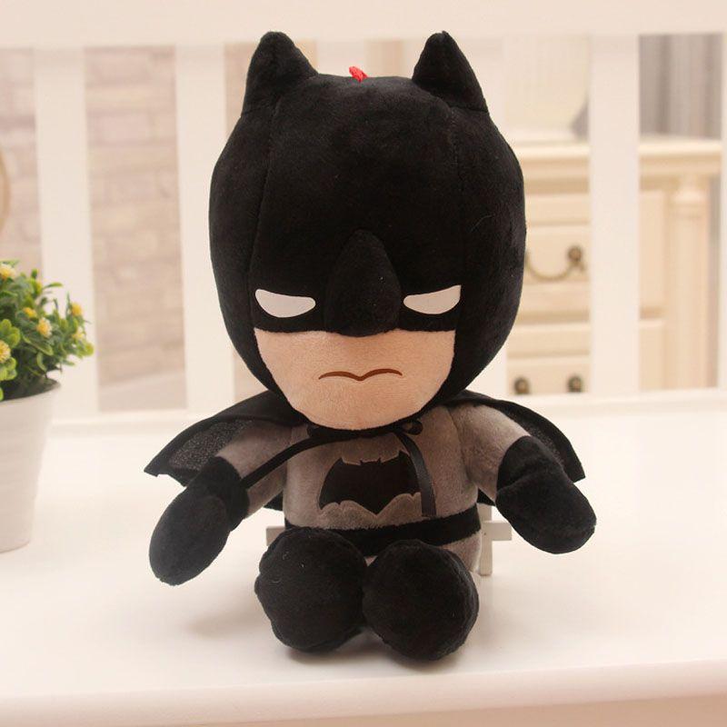 Очаровательная плюшевая кукла супергероя Мстителей с Человеком-пауком, Капитаном Америкой, Железным человеком