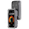 Блестящий полый защитный чехол для ремешка Huawei Watch 10 9 8, чехол с кристаллами и бриллиантами, жесткая крышка, защитный корпус для часов, полый бампер