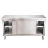 Кухонный верстак из нержавеющей стали 304 коммерческого класса