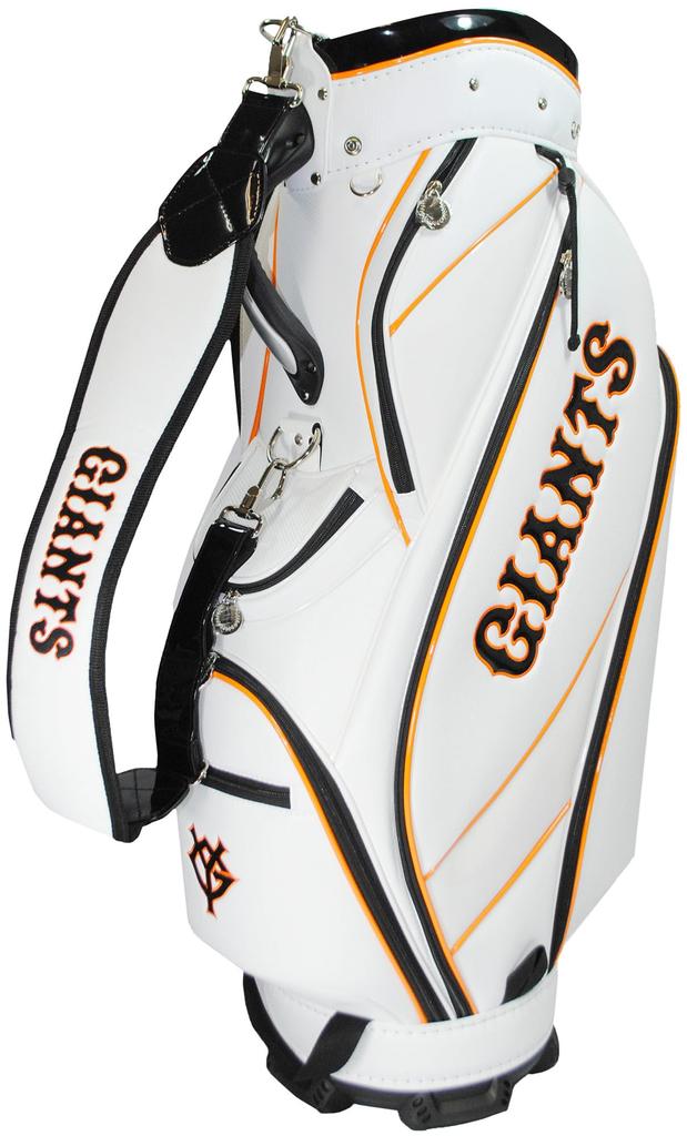LEZAX Yomiuri Giants Type Caddy Bag White 9.5 YGCB-4423