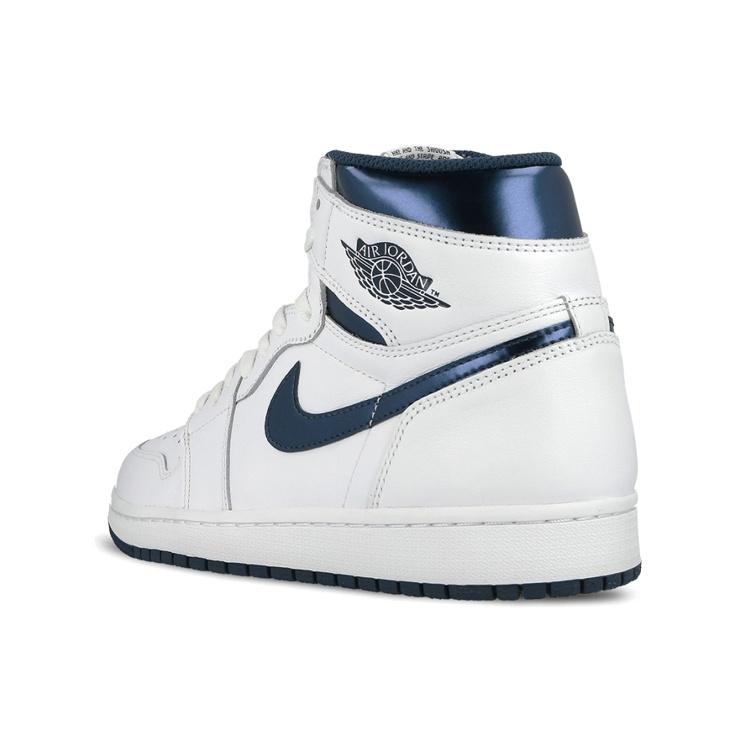 Air Jordan 1 Retro High OG 'Metallic Navy' Мужские 555088-106