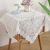 Lace Table Cloth Retro Mesh Tablecloth Rectangle Table Cover Photo Background Cloth Banquet Wedding Party Home Decor