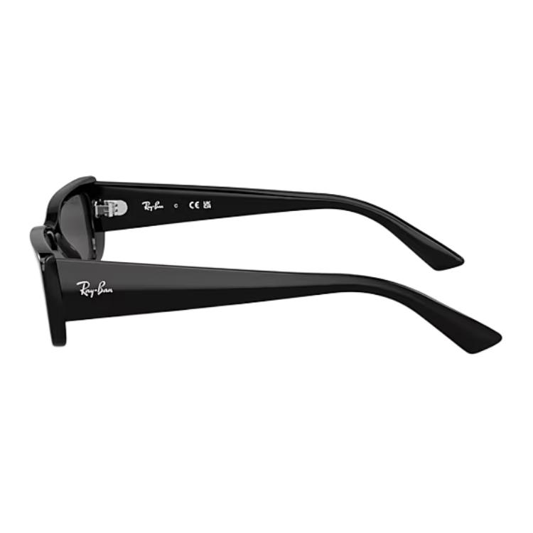 Солнцезащитные очки RayBan оригинального дизайна прямоугольной формы унисекс для пары черные