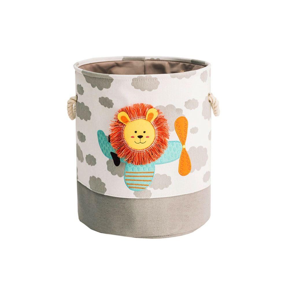 Мультяшная корзина для хранения грязной одежды с рисунком жирафа/динозавра, корзина-органайзер для игрушек, дом