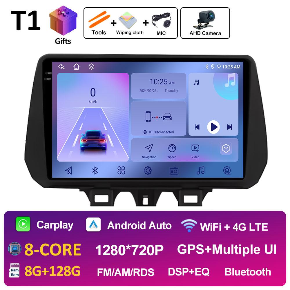 GPS-навигация Автомобильное видео для Hyundai TUCSON 2019 2020 2021 Радиоплеер Авторадио Bluetooth Вентилятор охлаждения QLED IPS Экран Нет 2 din