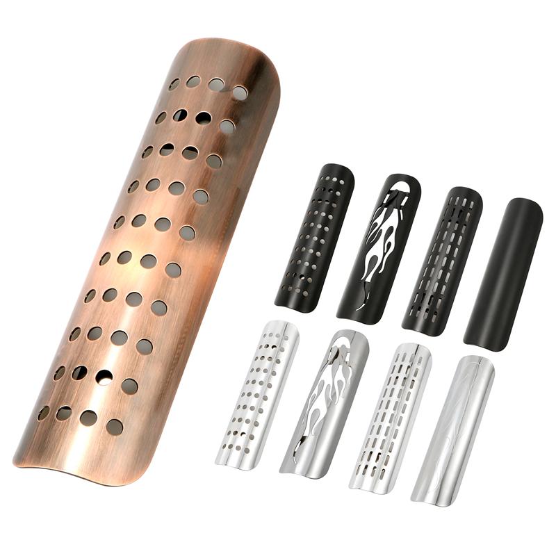 Universal for Harley Custom Chopper Cruiser Road King Softail Motorcycle Exhaust Pipe Modification Heat Shield Anti-scald Cover