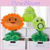 Очаровательные Plants Vs. Зомби Подсолнух Дыня Горох Плюшевая Игрушка Мягкая Набивная Кукла Для Детей Подарок