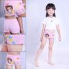 4Pc Children's Briefs Cartoon Baby Girl Panties Underwear Kids Pants Child Girl for Boxer Shorts