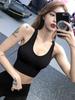 Женский Спортивный Бюстгальтер для Йоги с Открытой Спинкой, Ударопрочный - Против Провисания, Поддержка Груди, Боковое Покрытие, Идеально для Бега и Фитнеса
