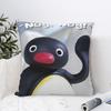 Пингвин Пингус Мультяшный Чехол для подушки Мерч Мягкий Чехол для подушки Наволочка Декорации для дивана Молния Несколько размеров
