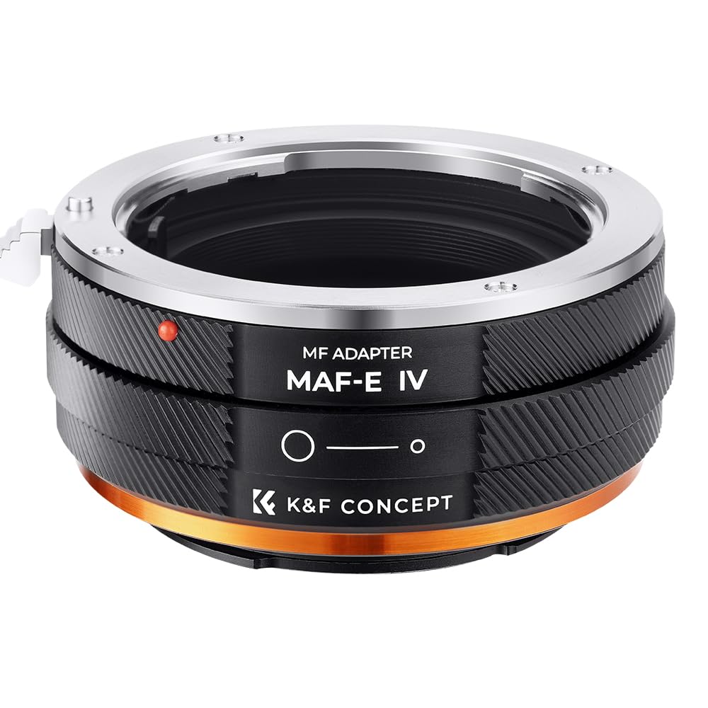 Concept Mount Adapter IV Compatible with Sony Minolta Compatible with Minolta A Mount AF Lens Compatible with Sony E Mount NEX Camera Attachment