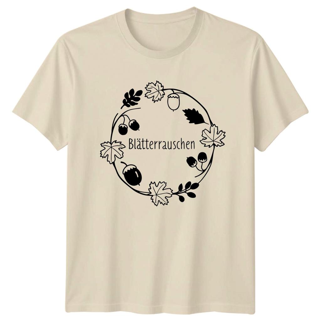 Bltterrauschen Unisexs TShirt Autumn Foliage Nature Christmas Gift For Her