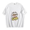 Одиночная футболка Pringles - Забавный дизайн с усами и слезами, Унисекс футболка