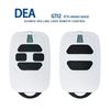 Пульт дистанционного управления для гаражных ворот DEA GTI2/GTI4, совместимый с MIO TR2/TR4 433 МГц, с плавающим кодом