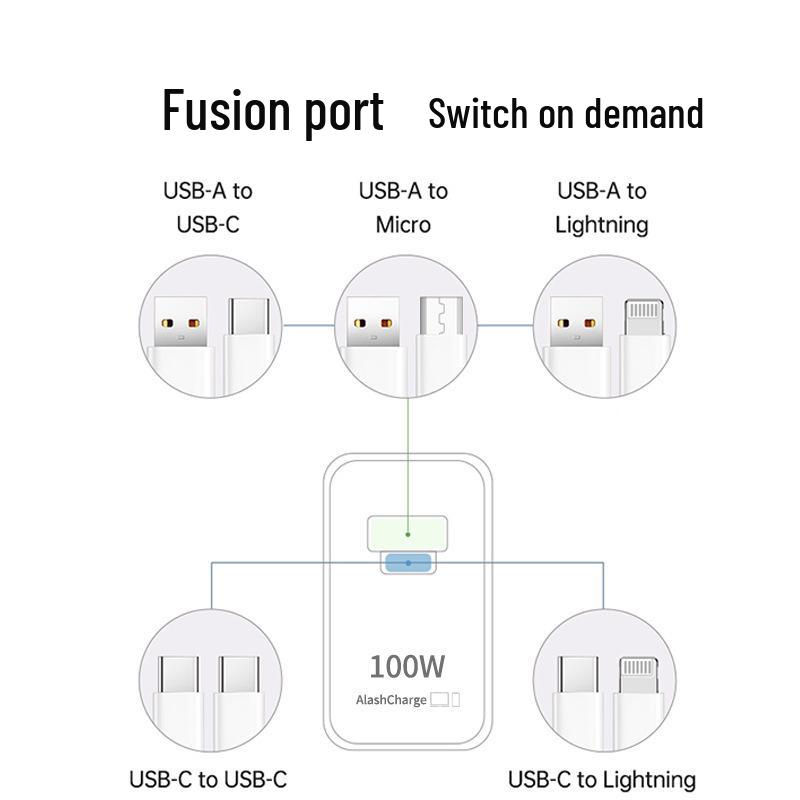Набор из двух кабелей Huawei & Honor 88 Вт Super Fast Charging Type-C