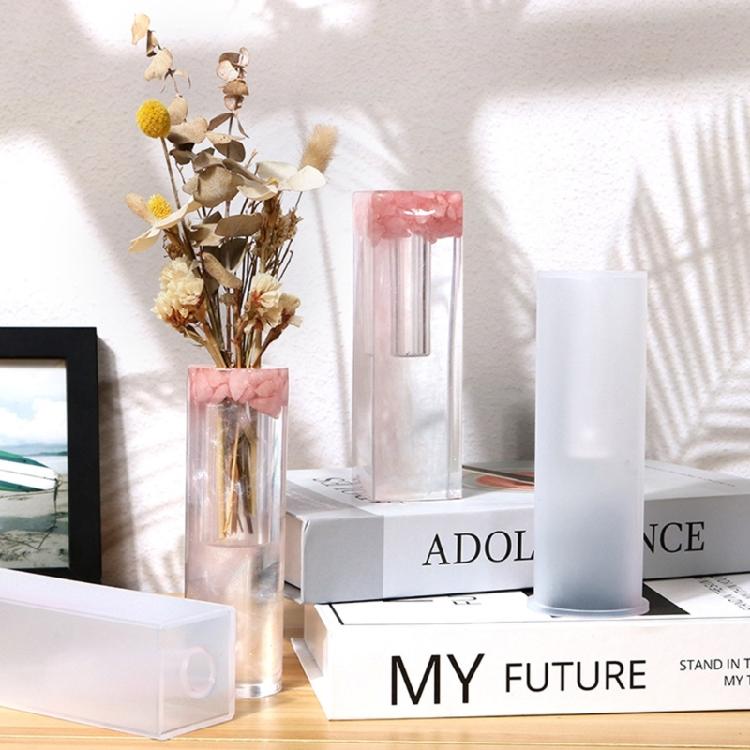 Форма для литья из смолы для вазы Держатель для ручек Форма для чашки из эпоксидной смолы DIY Организатор для поделок