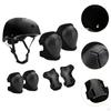 7 предметов детский велосипедный шлем защитный комплект для рук налокотники наколенники подростковый детский скейтборд