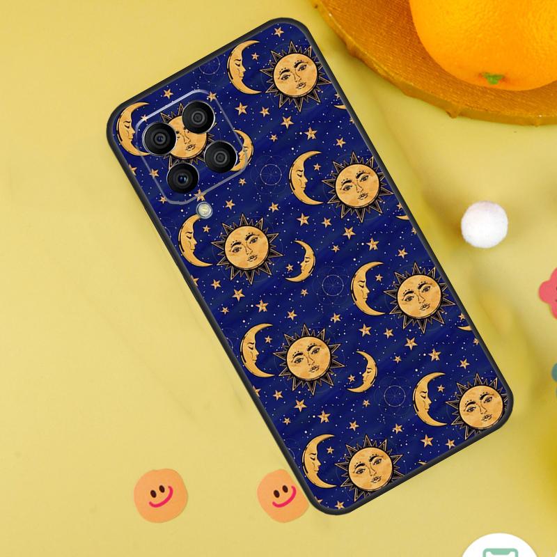 Sun Moons Star Signs Celestial Case For Samsung Galaxy M35 M33 M21 M31 M16 M36 M56 M53 M13 M12 M32 M52 M15 M55 M14 M34 M54