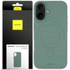 Sc Silicone Magnetic Case Iphone 16 Dark Green