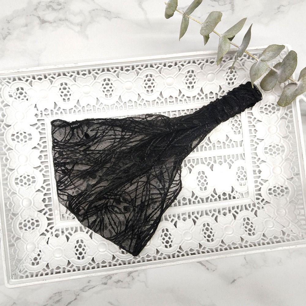 Mother Hair Hoop Korean Headwear Women Headband Lace Flower Hairbands New Mesh Hairbands