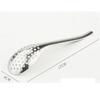 1Pc Caviar Spoon Hot Pot Filter Spoon with Long Handle Vintage Tea Spoon Shovel Set Small Spoons 56 Holes Kitchen Tools