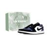 Air Jordan 1 Reverse Black Purple Низкие Винтажные Баскетбольные Кроссовки Унисекс Фиолетовые HF3148-106(Команда701--)