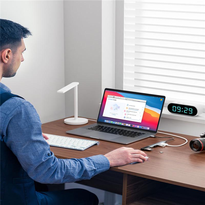 4 In 1 USB 3.0 Hub High Speed USB C Docking Station Type C 3.1 Multi USB Splitter OTG Adapter for PC Laptop