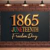 Дизайн с надписью 1865 года Празднование Дня освобождения Дзюнтис Декорация Праздник свободы для украшения интерьера Фестивальная витрина