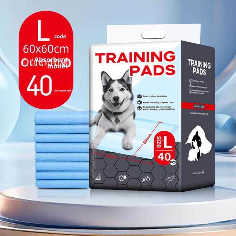 Bamboo Charcoal Pet Urine Pads - Thick, Deodorizing, Disposable, Absorbent Pet Diapers