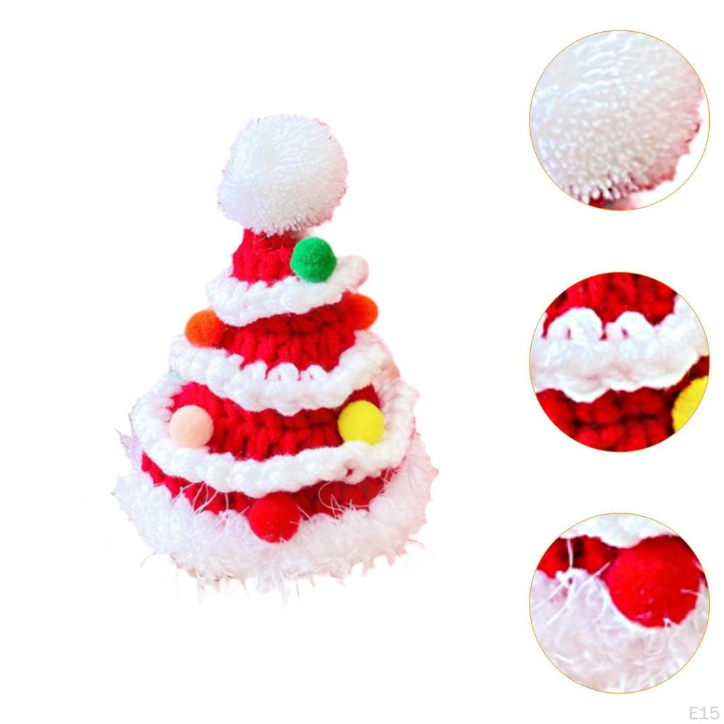 Рождественская шапка для собак, праздничное украшение, головной убор, зима для вечеринки, Хэллоуина, фестиваля