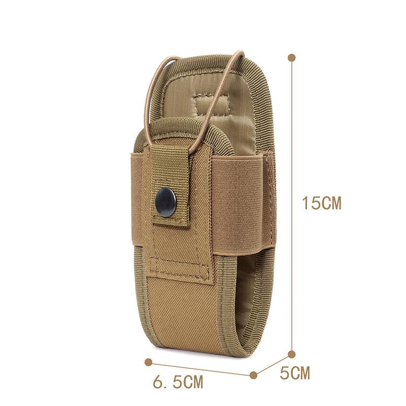 600D Тактический чехол для рации, черный Оксфорд Molle, чехол для радио, портативный уличный охотничий спортивный держатель для телефона, кобура для домофона