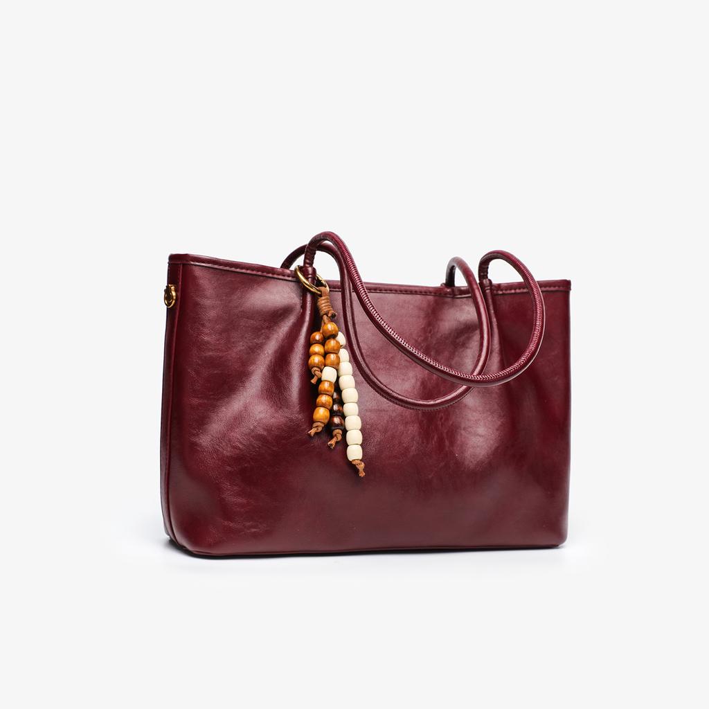 Retro Niche Underarm Bag, Fashionable Tote Bag, Simple and Large-capacity Commuting Bag