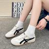 Flat-soled Women's Shoes Autumn New Lightweight Soft-soled Single Shoes Casual Sports White Shoes