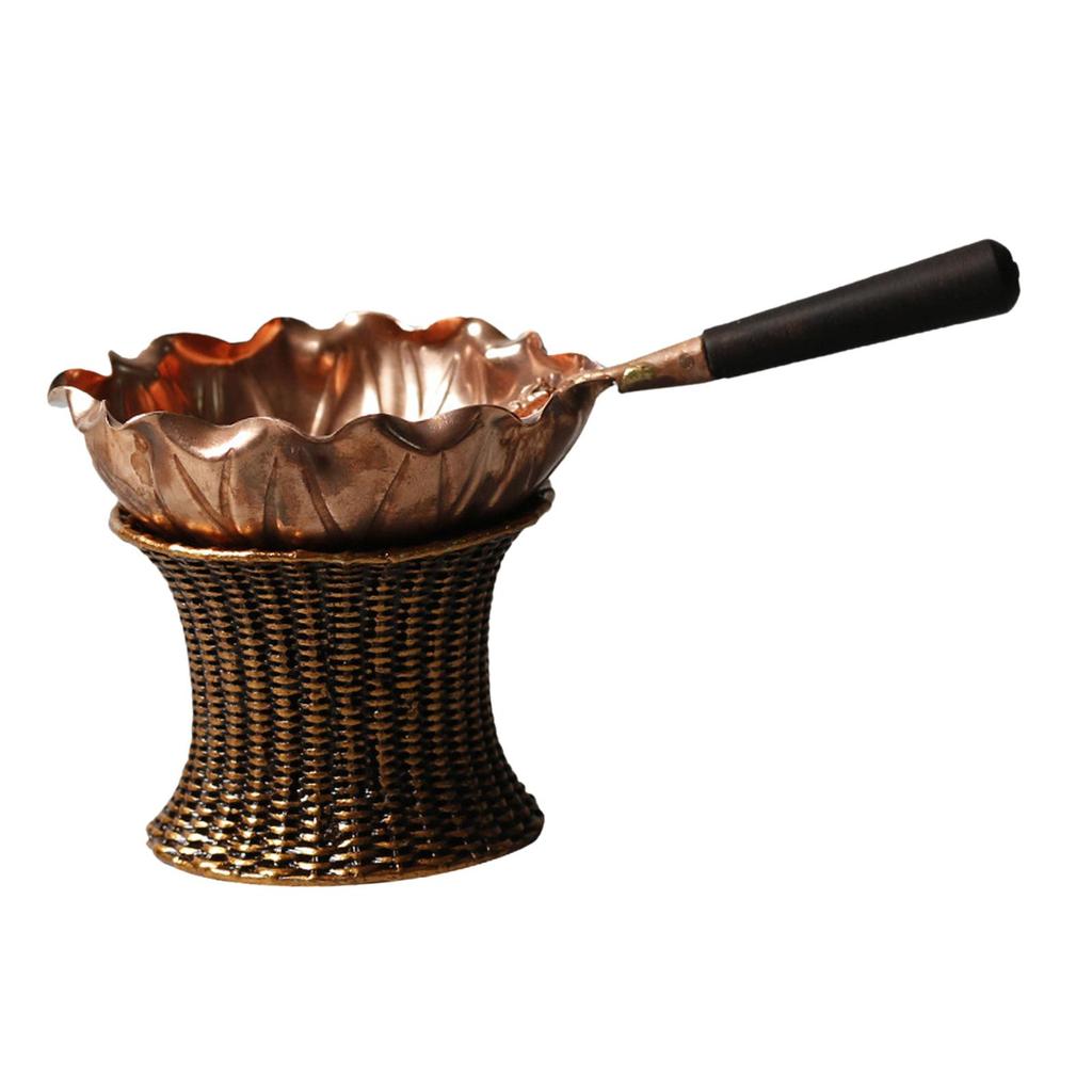 Медный набор для фильтрации чая, чайная посуда, кухонные аксессуары, ситечко для чая, ситечко для заваривания чая из рассыпного листа, сетчатый фильтр, чайный инфузор-фильтр