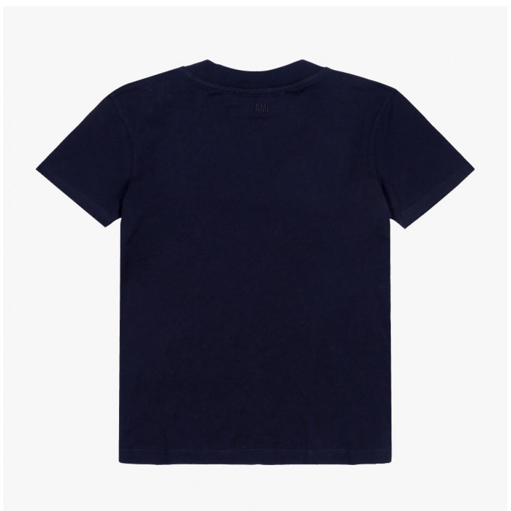 Ami De Queuf Тональная маленькая футболка с логотипом в виде сердца bfuTs003