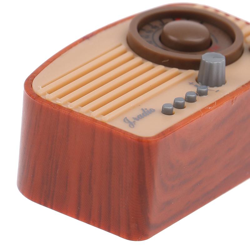 1шт 1:12 кукольных домиков миниатюрная имитация мини-радио модель аксессуары для самостоятельного изготовления игрушки